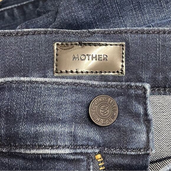 NWT MOTHER The Rascal Raw Hem High Waist Ankle Snippet in Mint Condition Size 24 - Picture 10 of 16